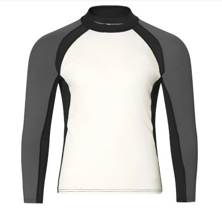 Rash Guard lycra felső fehér/szürke