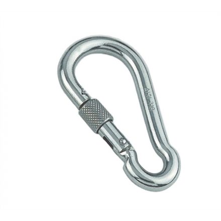 Karabiner csavaros rögzítővel 6x60 mm