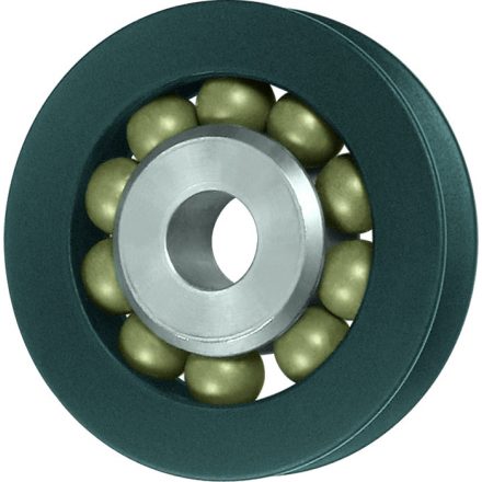 S30 BB csigakerék, ötvözet, OD30 mm x W7.7 mm x ID6.2 mm Torlon® ball